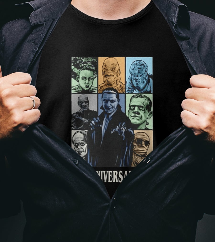 Dark Universe Classic Monsters The Universal Era Tour T-Shirt