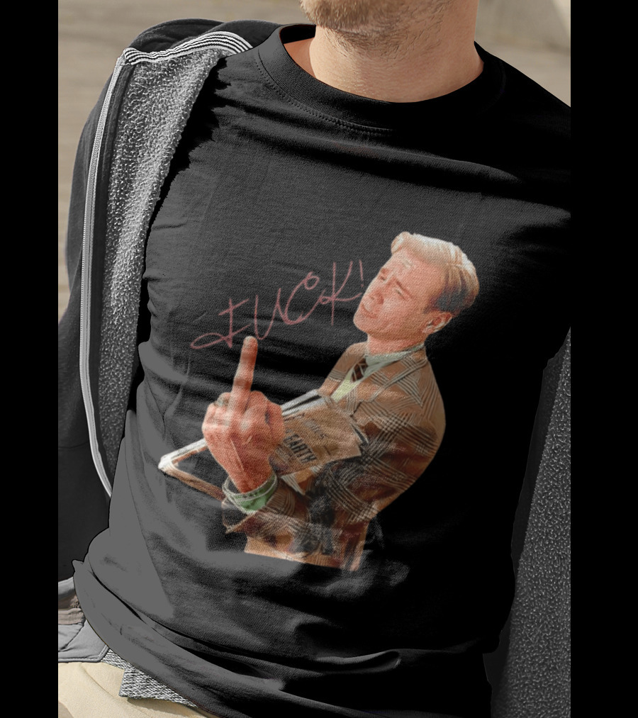 Jim Carrey Truman Show Middle Finger Meme Fuck Scene T-Shirt