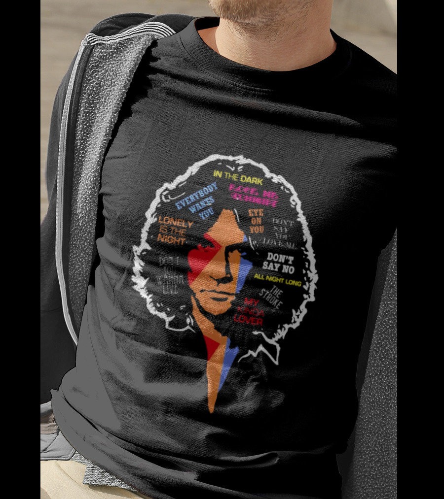 Billy Squier Emotions In Motion Album Cover Art Lyrics And Quotes T-Shirt