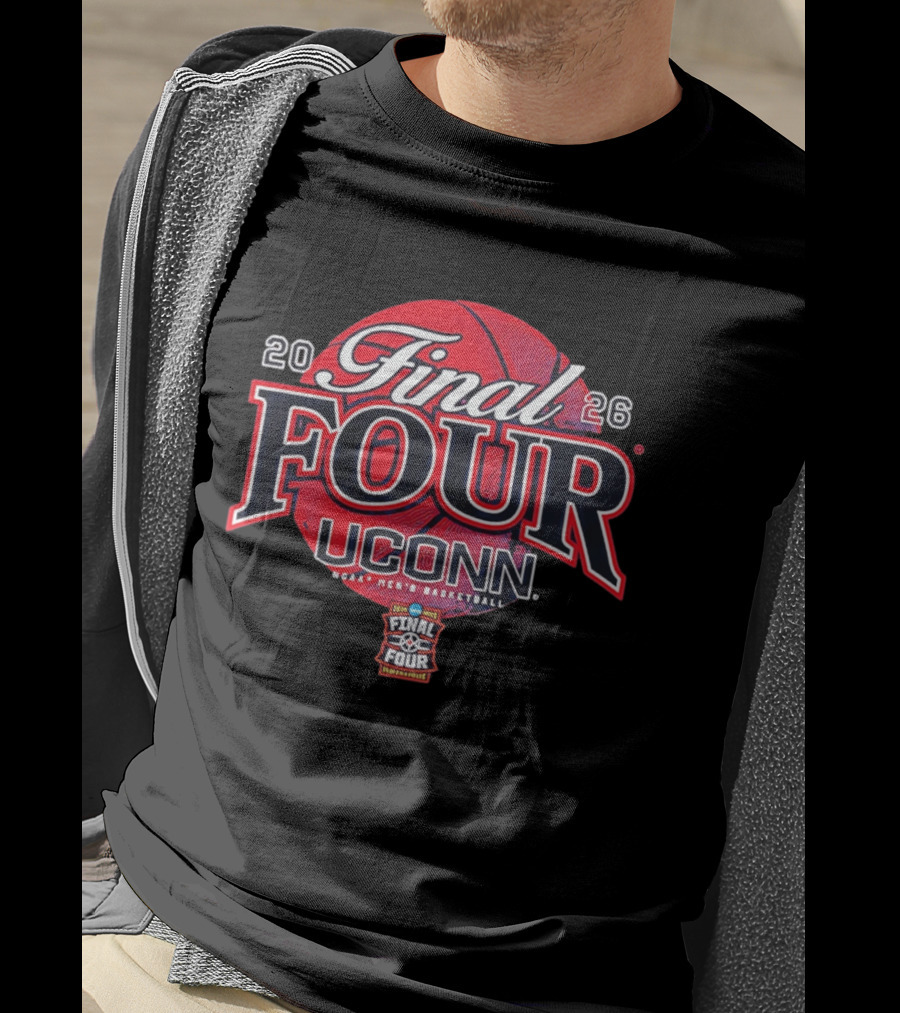 UConn Final Four 2026 NCAA Men's Basketball March Madness T-Shirt