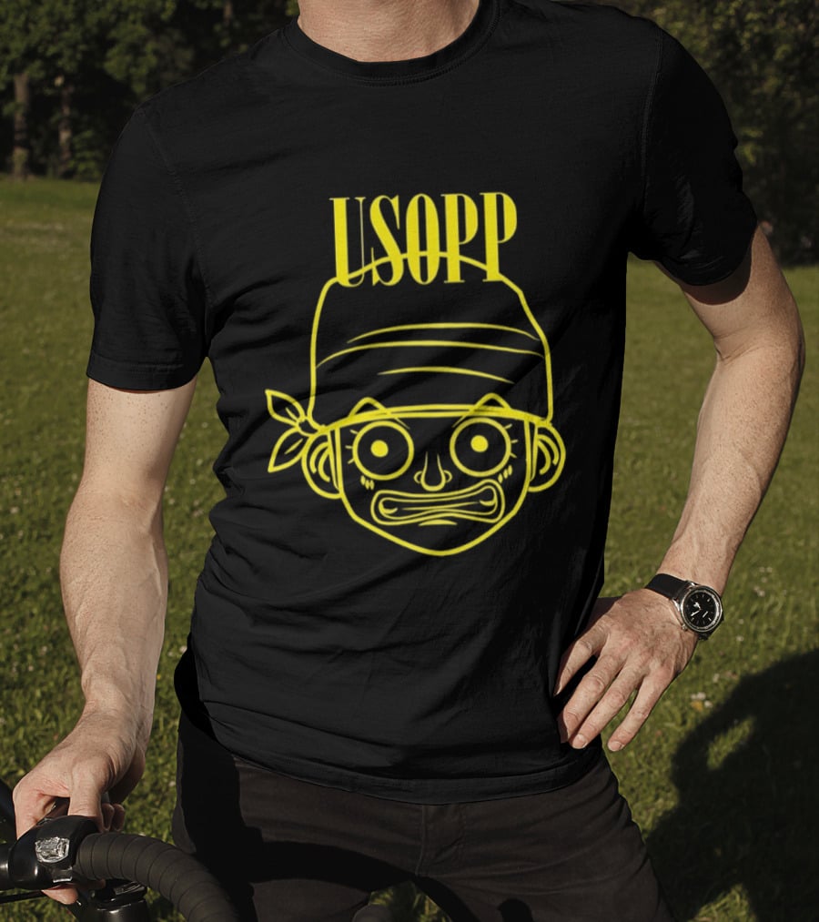 Ussop One Piece Straw Hat Crew Bandana Fan T-Shirt