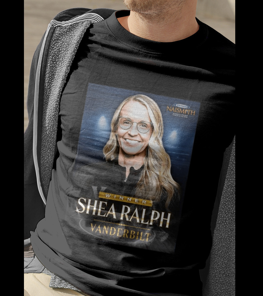 Vanderbilt Winner Shea Ralph Naismith Coach Of The Year T-Shirt