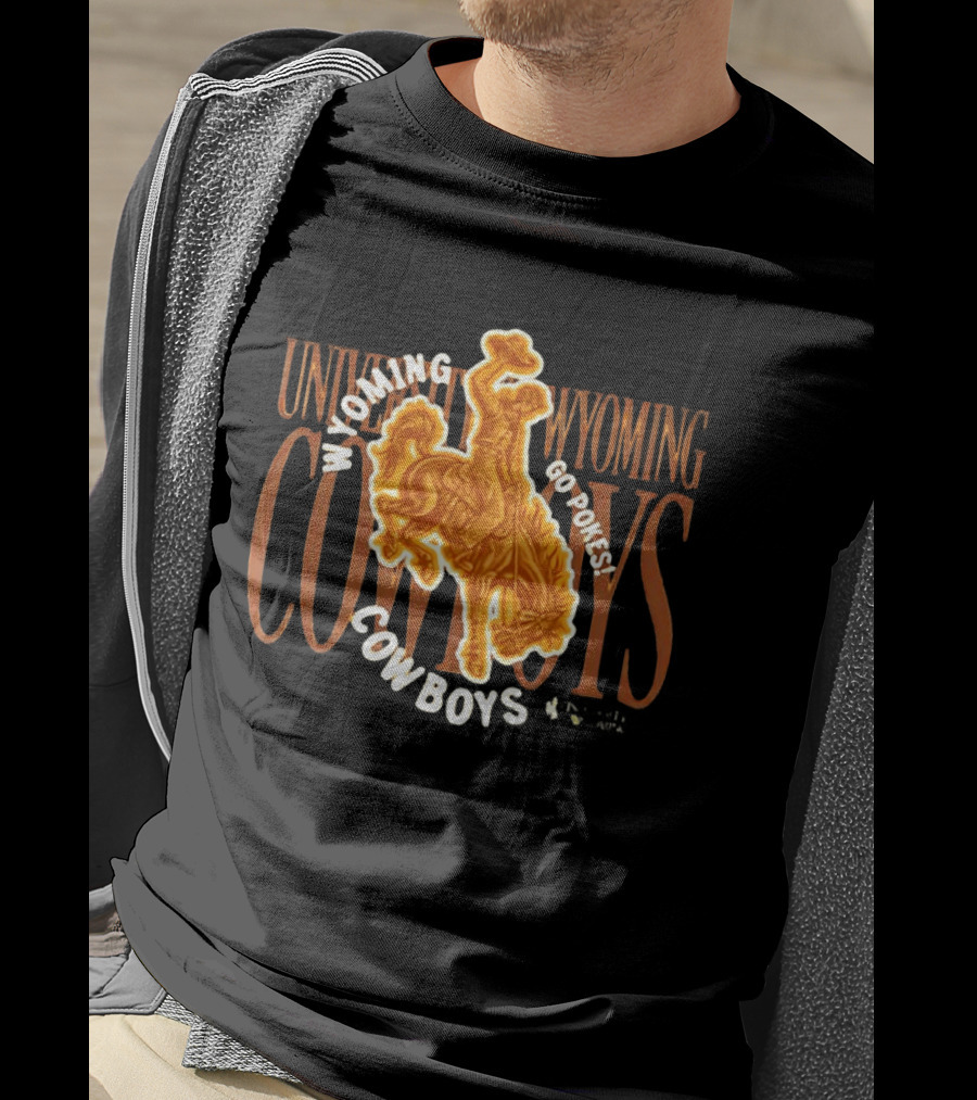 University Of Wyoming Cowboys Go Pokes Rodeo Spirit T-Shirt