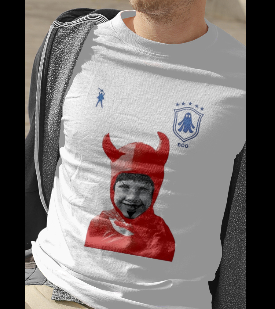 Seleção Diabo Problem Child Red Devil Costume T-Shirt