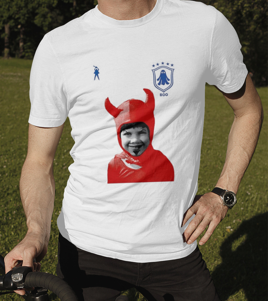Seleção Diabo Problem Child Red Devil Costume T-Shirt