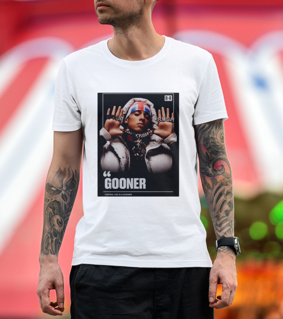 Central Cee Gooner Can't Rush Greatness T-Shirt