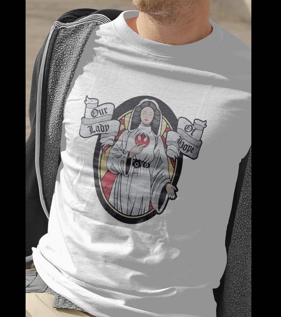 Princess Leia Our Lady Of Hope Star Wars Rebellion T-Shirt