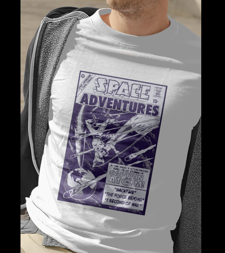 Space Adventures Captain Atom Backfire The Force Beyond 1 Second Of War Charlton Comics 1961 T-Shirt