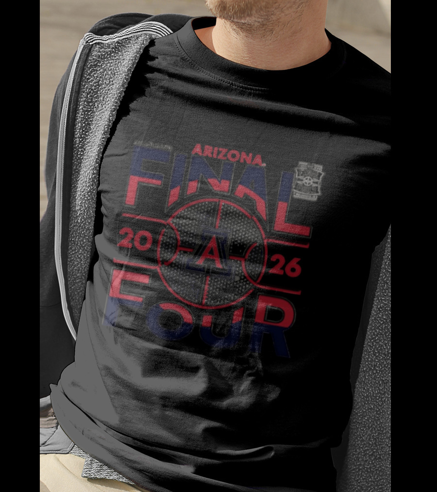 Arizona Wildcats Final Four 2026 NCAA Basketball Indianapolis T-Shirt