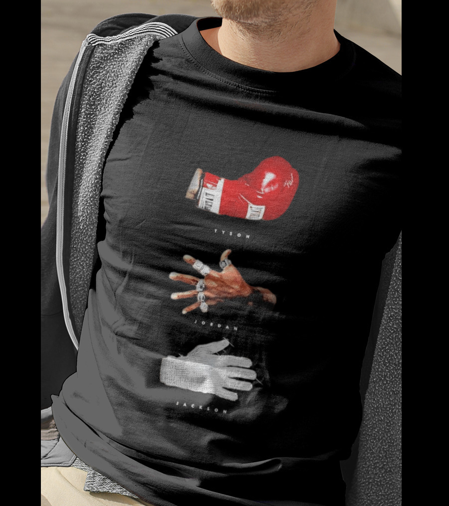 Michael Tyson Jordan Jackson Glove And Rings T-Shirt