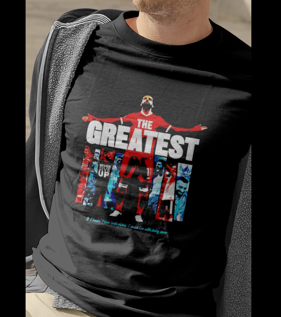 Mohamed Salah The Greatest Liverpool Football Icon Riches T-Shirt