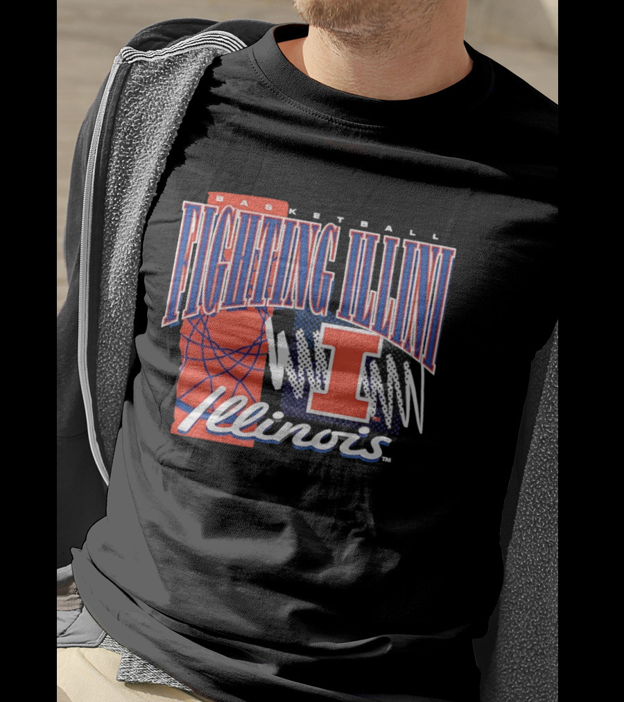Illinois Fighting Illini Basketball T-Shirt