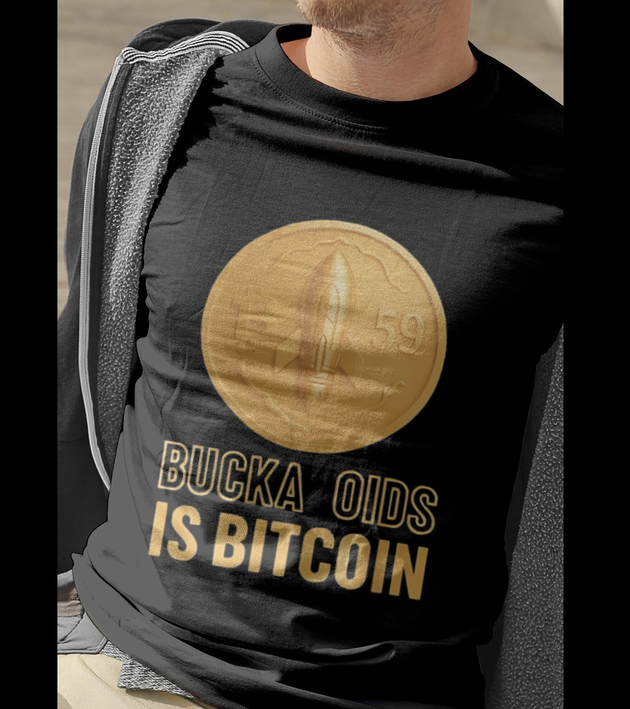 Buckazoids Bitcoin Rocket Coin B 59 T-Shirt