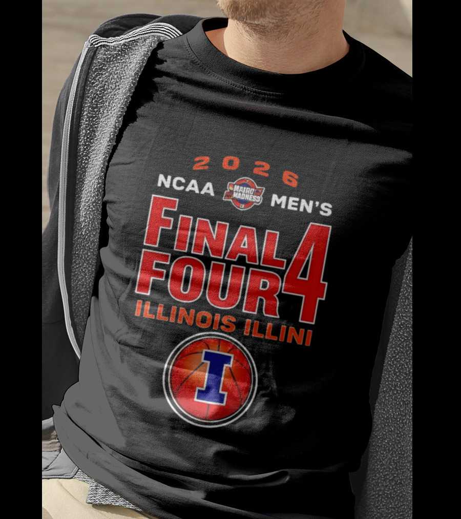 2026 NCAA Men's Final Four Illinois Illini March Madness T-Shirt
