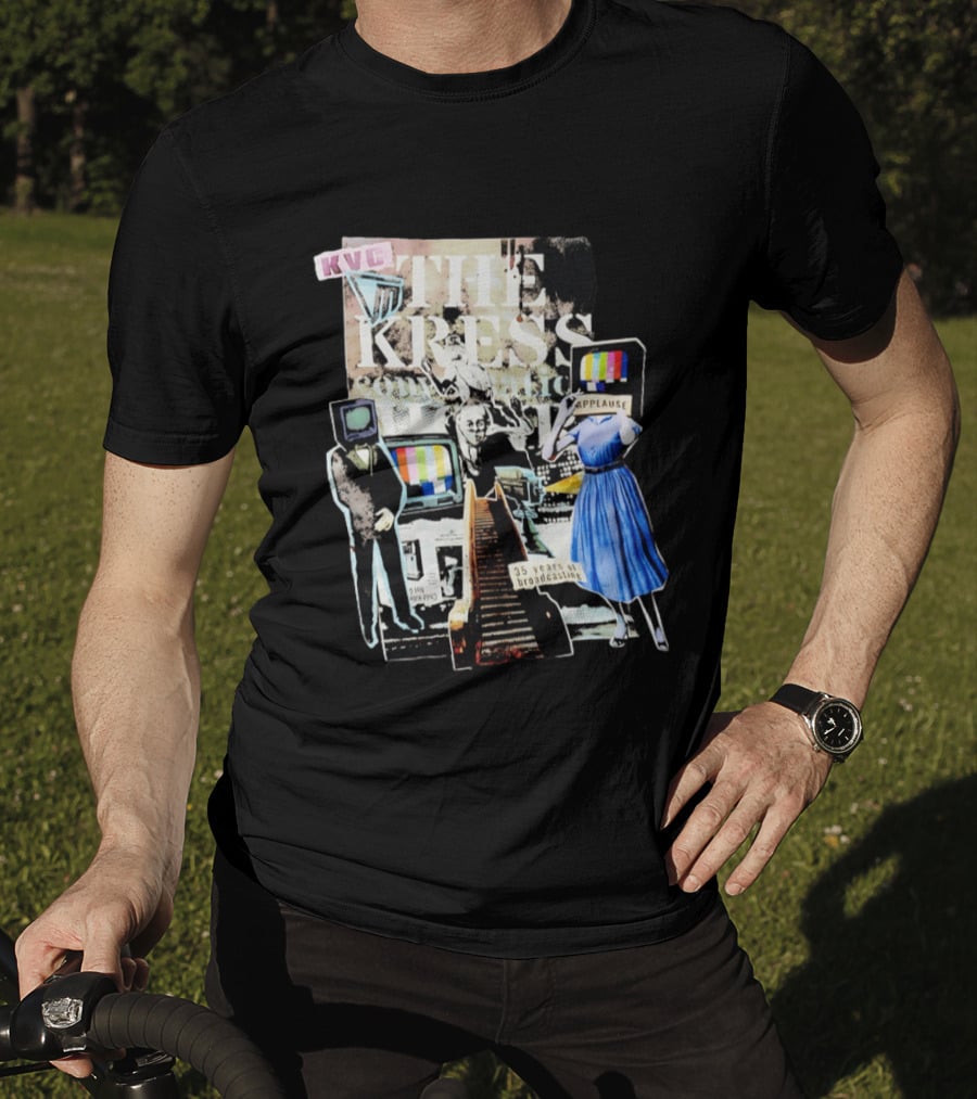 KVC The Kress 35 Years Of Broadcasting TV Applause T-Shirt