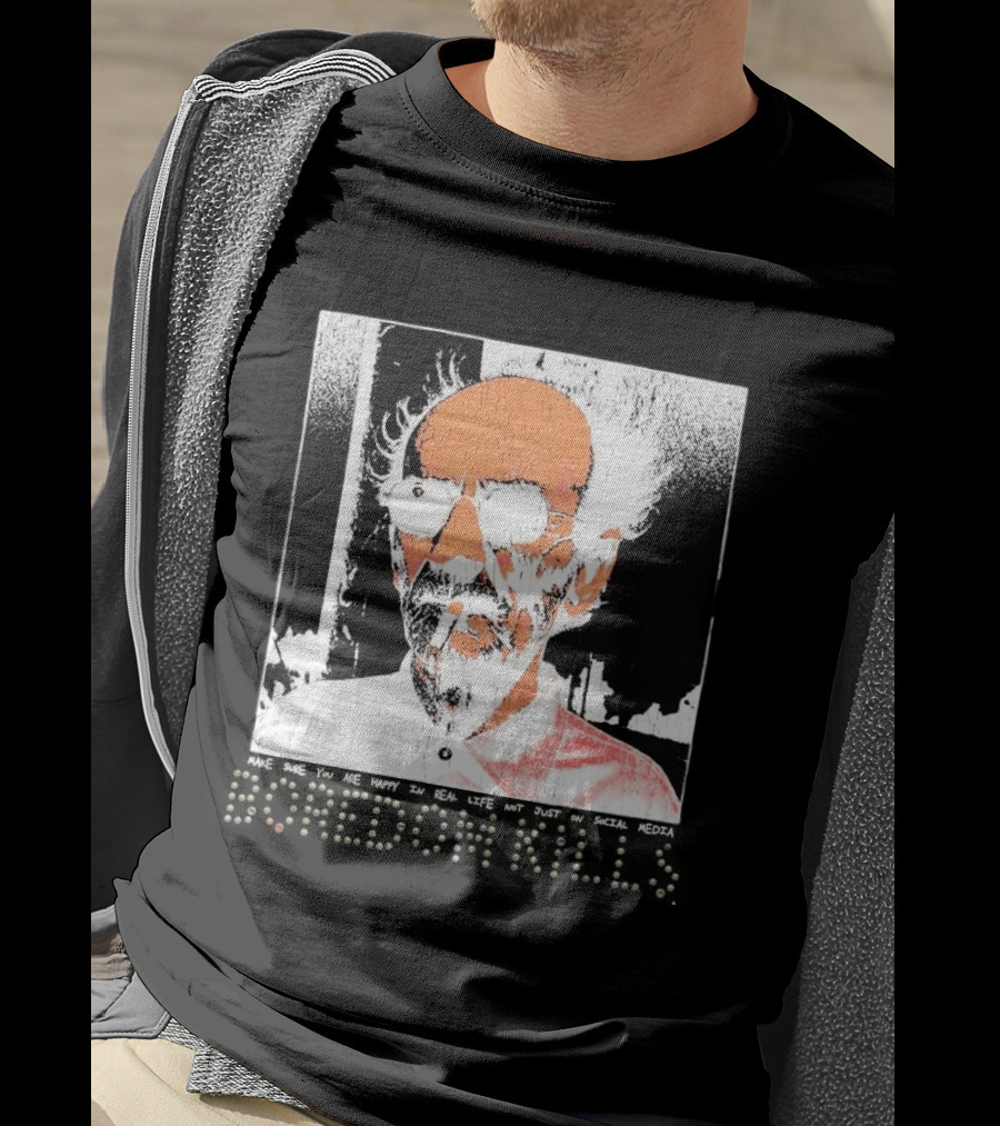 Make Sure You Are Happy In Real Life Andy Warhol Teacher T-Shirt