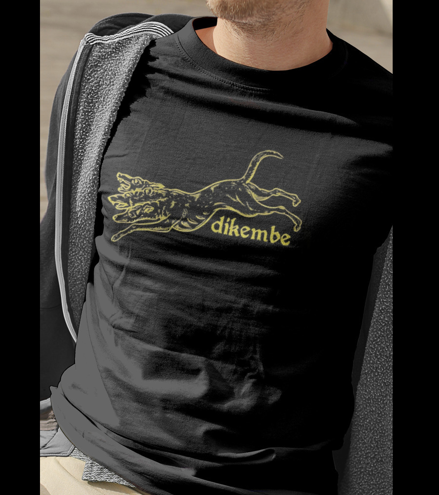 Dikembe Dog Yellow Jumping T-Shirt