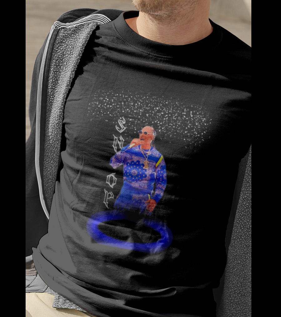 Snoop Dogg Blue Bandana Style Tracksuit Outfit T-Shirt