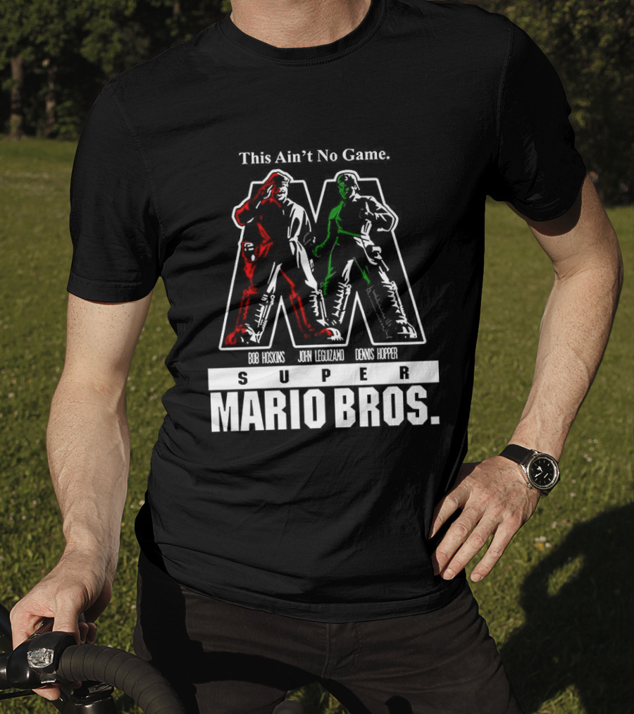 Super Mario Bros Trust The Fungus Ain't No Game T-Shirt