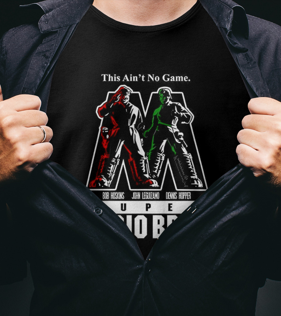 Super Mario Bros Trust The Fungus Ain't No Game T-Shirt