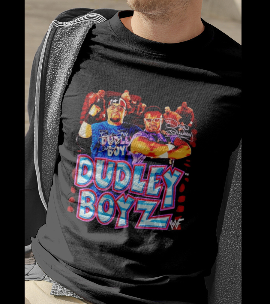 Dudley Boyz WWE Wrestling Legends Bubba Ray D Von Signature T-Shirt