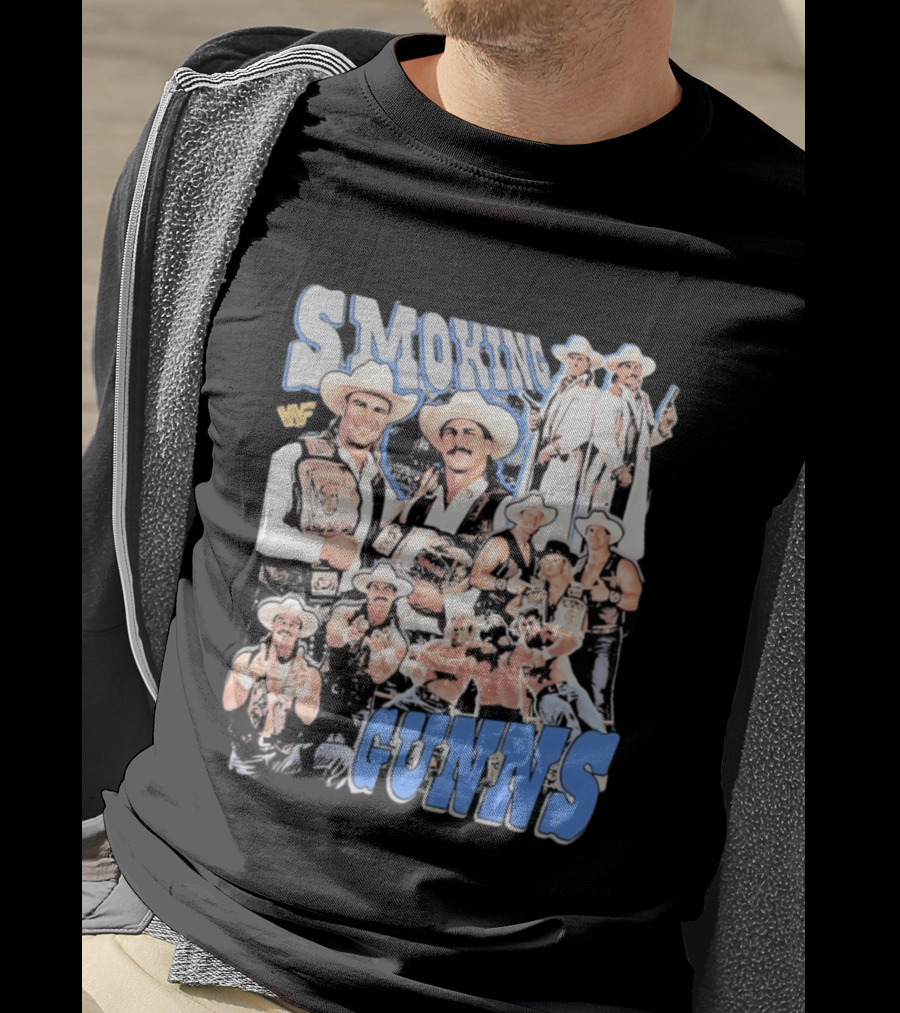 Smoking Gunns WWF Championship Tag Team Cowboys T-Shirt