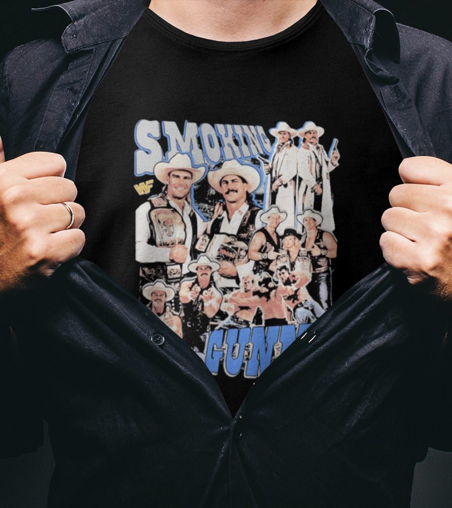 Smoking Gunns WWF Championship Tag Team Cowboys T-Shirt