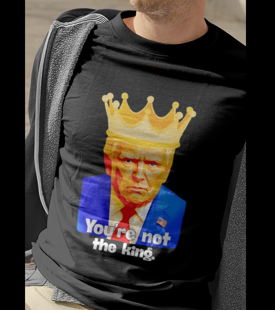 You're Not The King Crown Satire T-Shirt