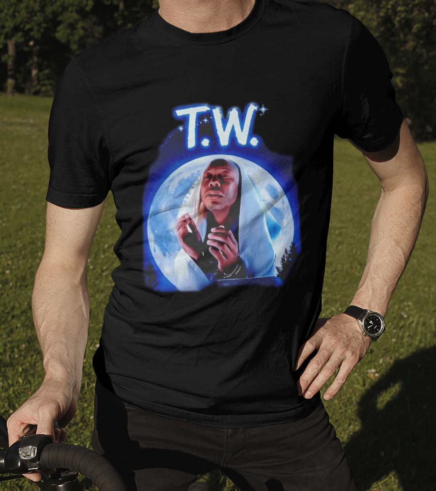 T.W. Moonlight Prayer Imagery Celestial T-Shirt