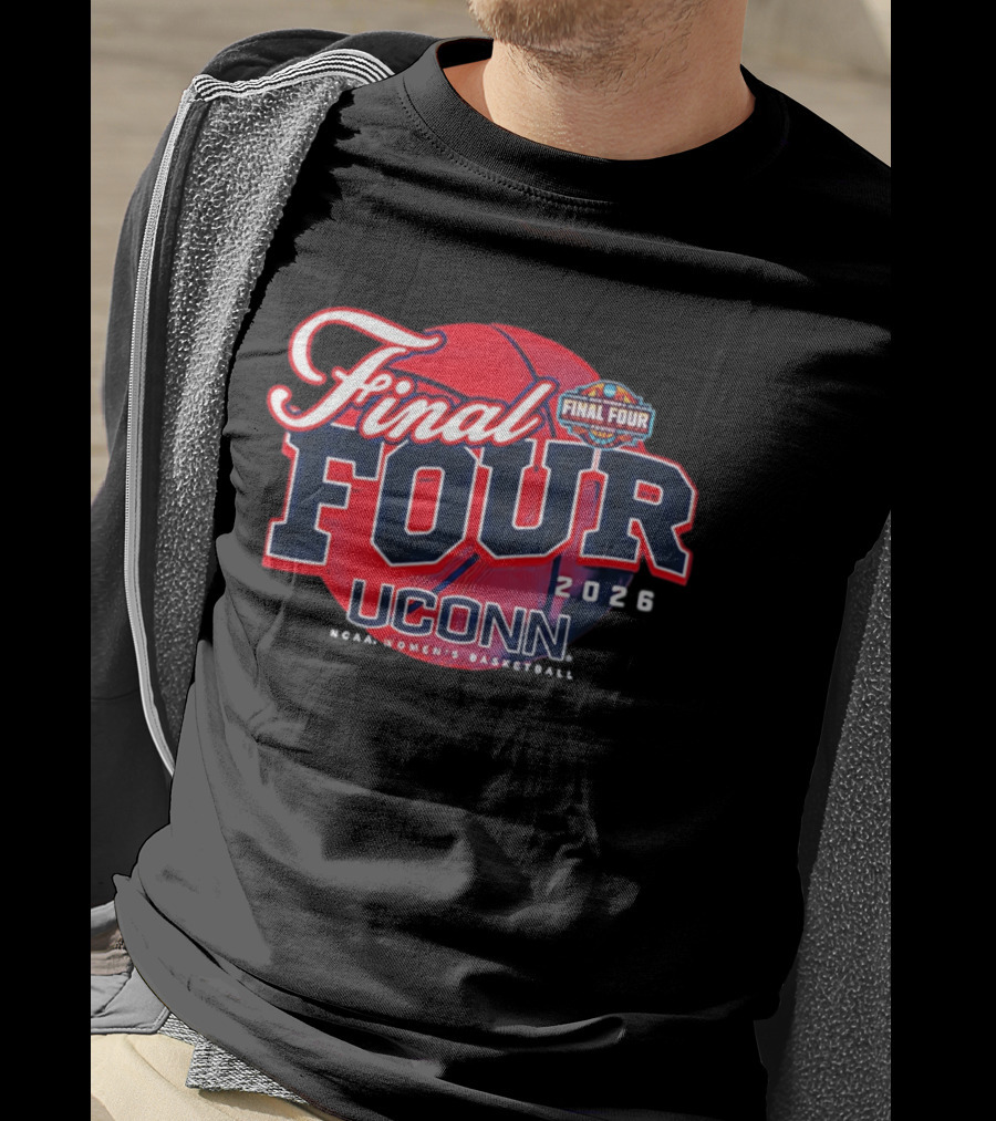 UConn Women's Basketball Final Four NCAA March Madness 2026 T-Shirt