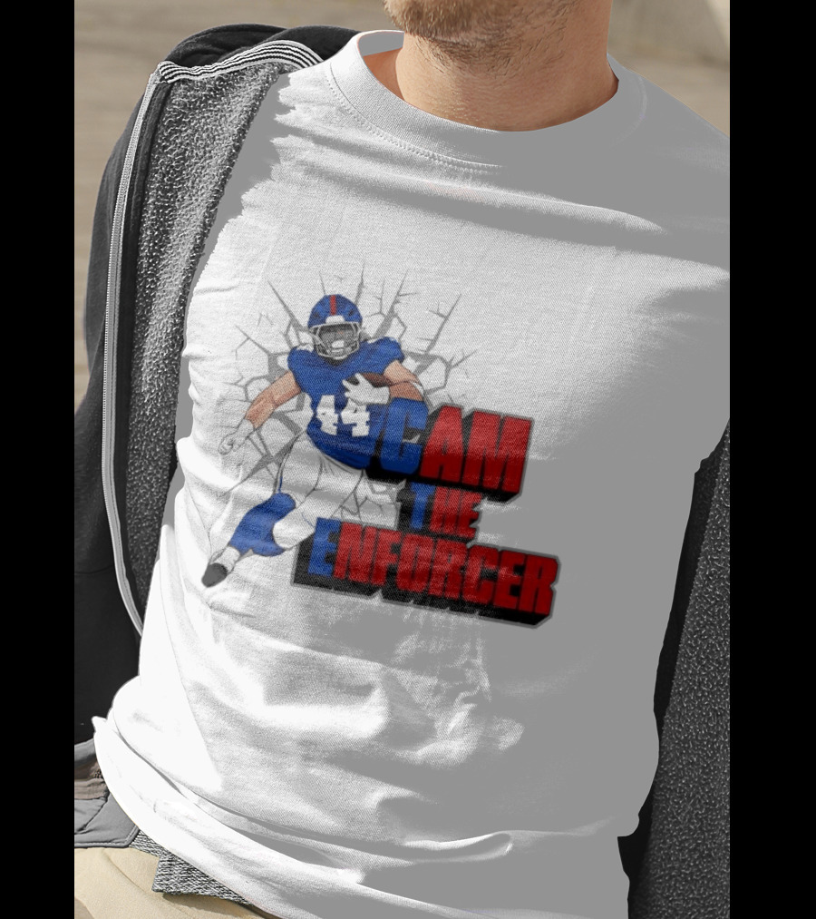 Cam The Enforcer New York Giants Football Player T-Shirt