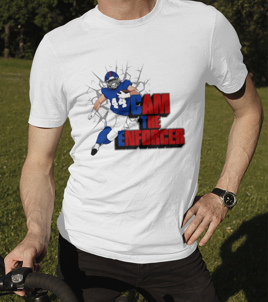 Cam The Enforcer New York Giants Football Player T-Shirt