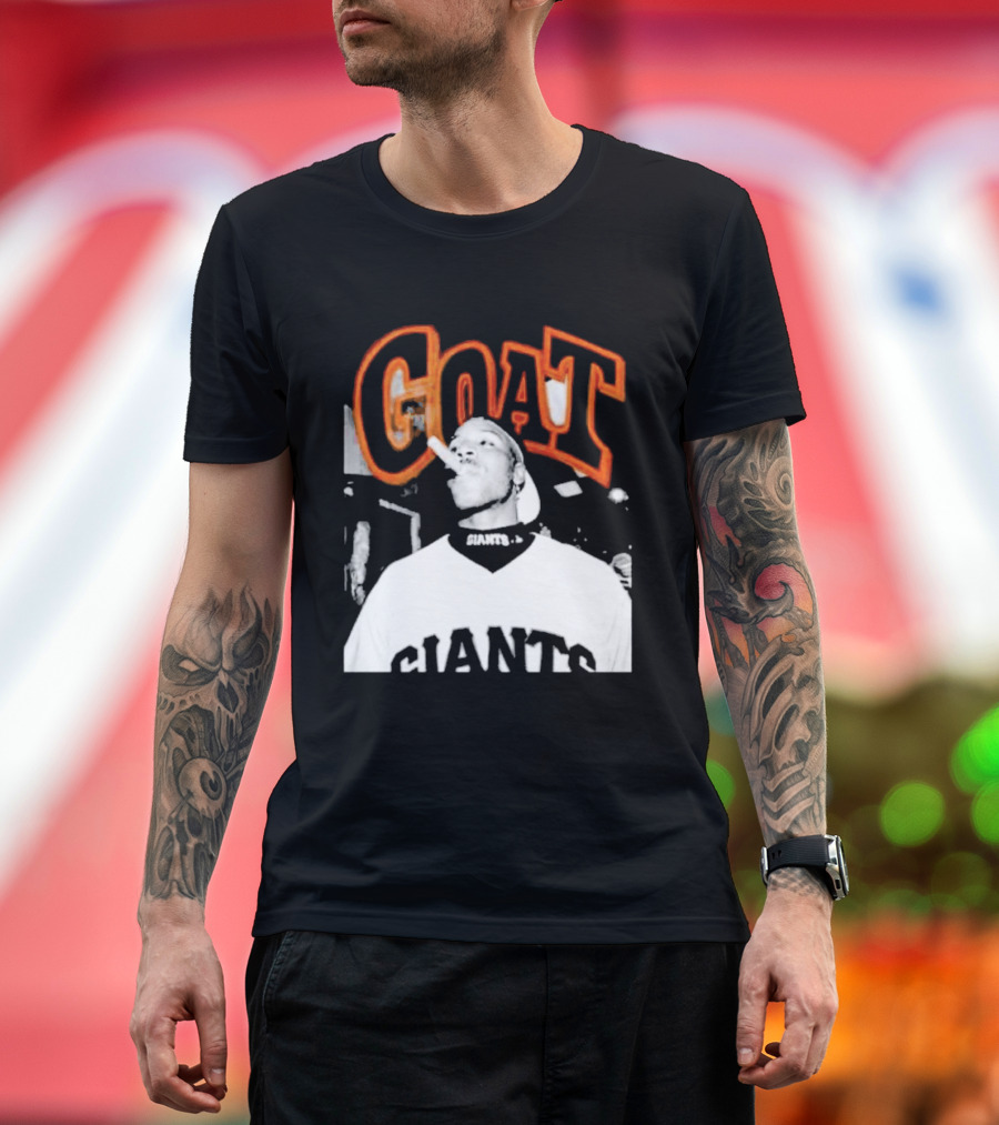 GOAT Barry Bonds San Francisco Giants T-Shirt