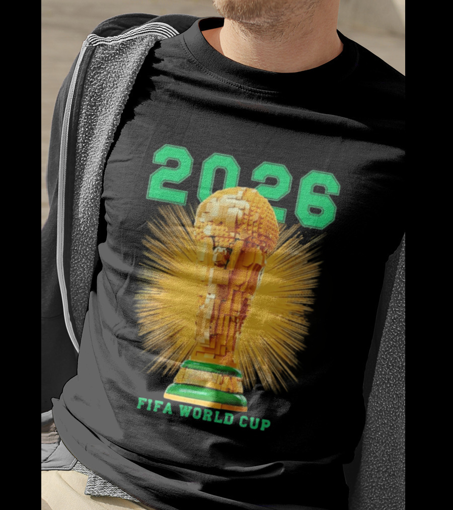 2026 FIFA World Cup Lego Trophy T-Shirt