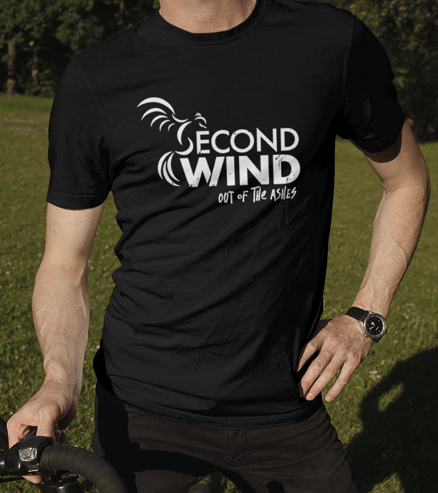 Second Wind Out Of The Ashes Phoenix Rooster T-Shirt
