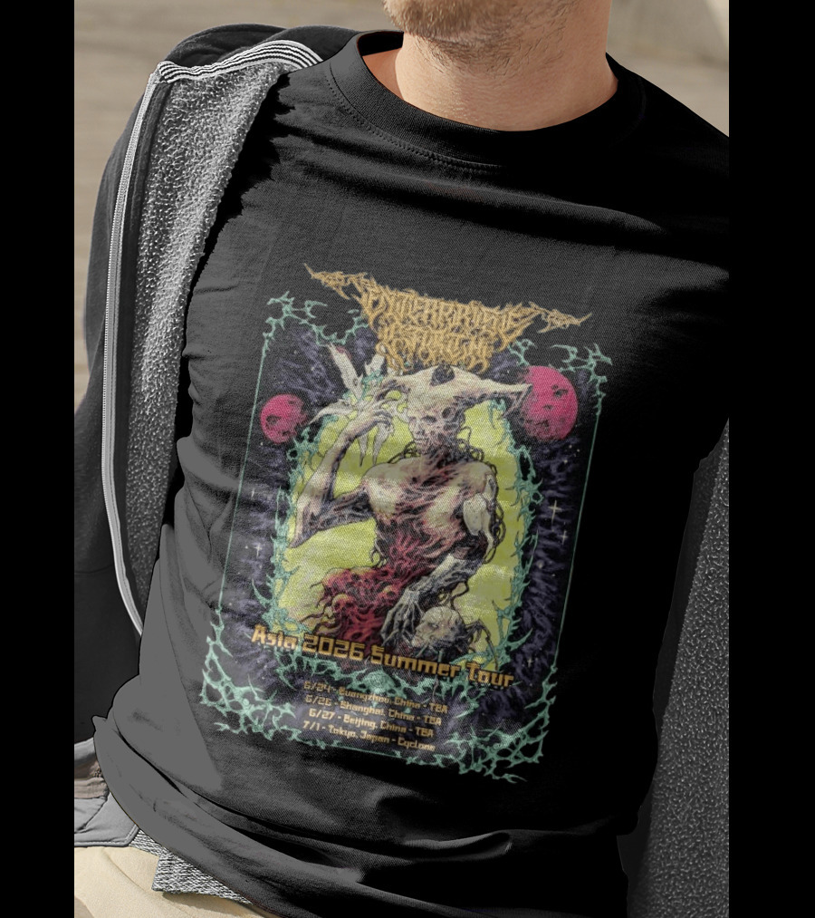 Enterprise Earth Asia 2026 Summer Tour Guangzhou Shanghai Beijing Tokyo Cyclone T-Shirt