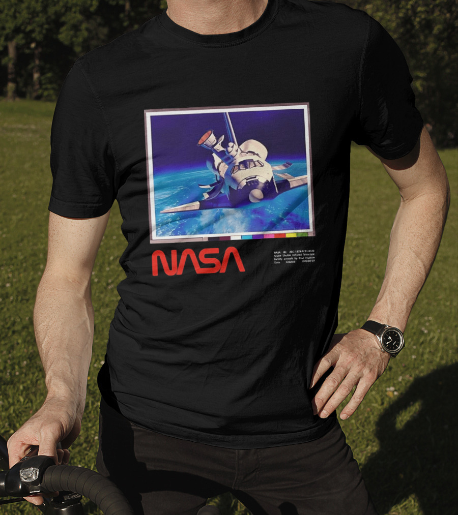 Space Shuttle In Orbit NASA T-Shirt