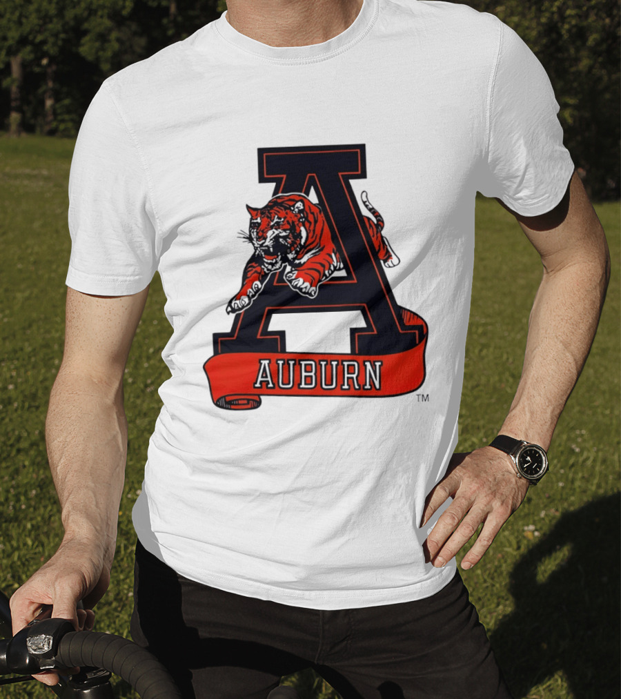 Auburn Tigers Auburn University Basketball NBA Team Spirit Tiger T-Shirt