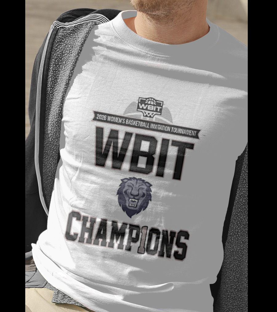 Columbia Lions WBIT Champions 2026 Women's Basketball Invitation Tournament T-Shirt