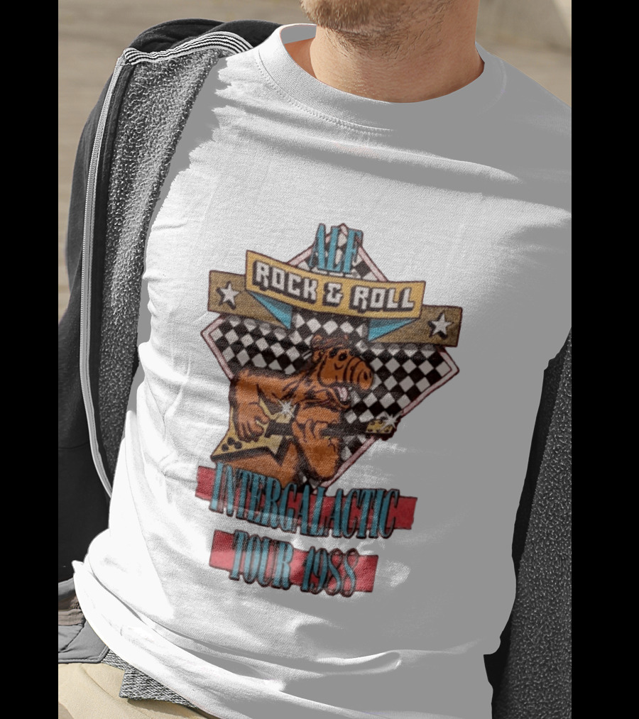 ALF Rock And Roll Intergalactic Tour 1988 T-Shirt