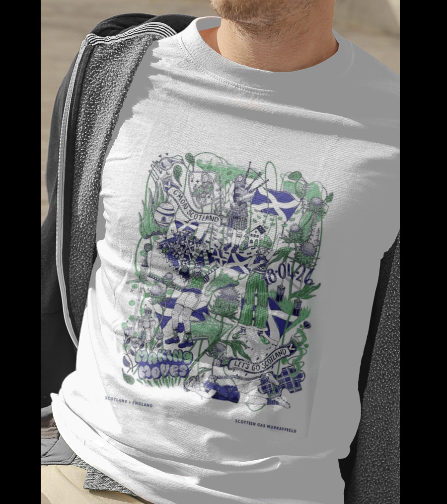 Scottish Rugby Team Making Moves T-Shirt