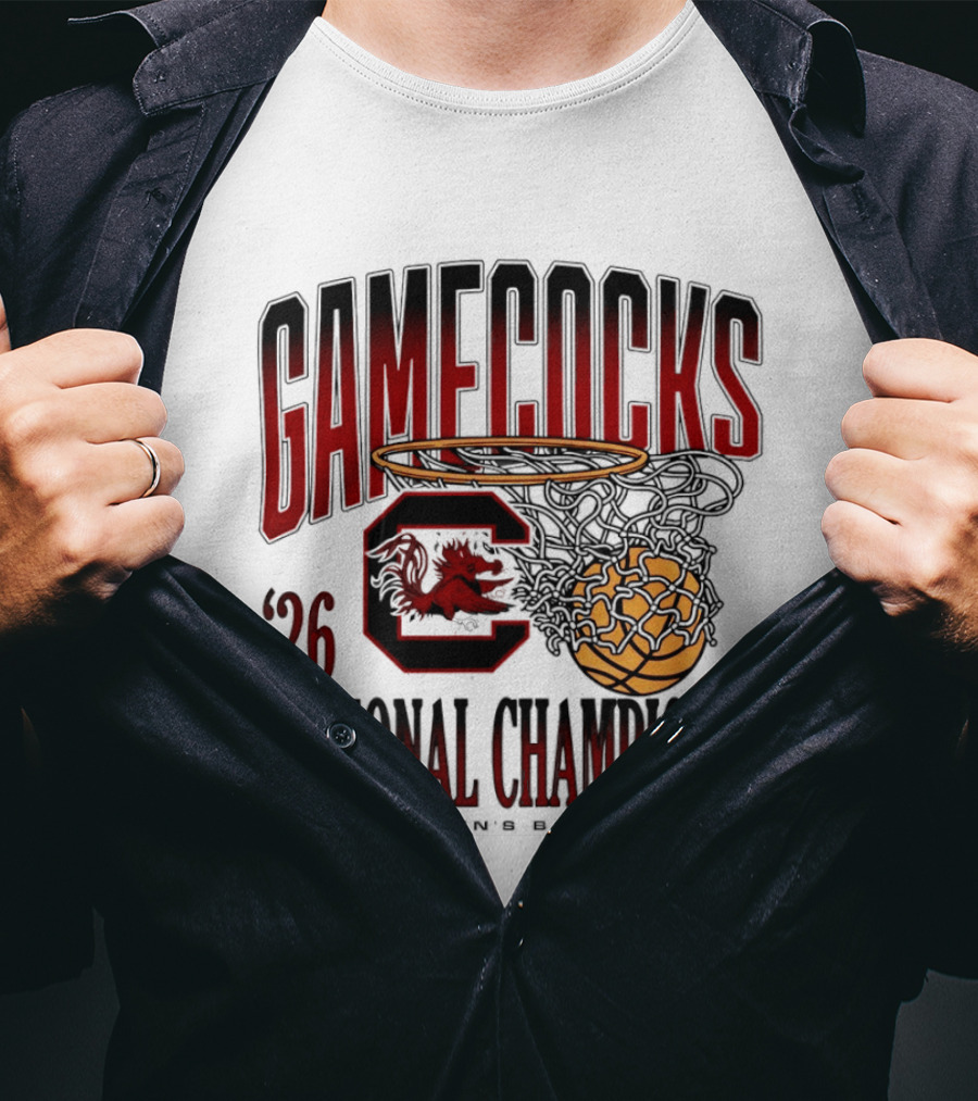 Gamecocks 2026 National Champions NCAA Women's Basketball T-Shirt