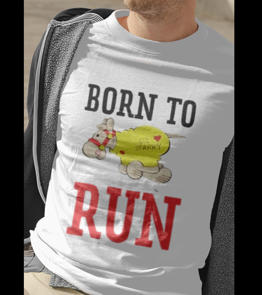 Born To Run Li'l Sparky Retro Cartoon T-Shirt