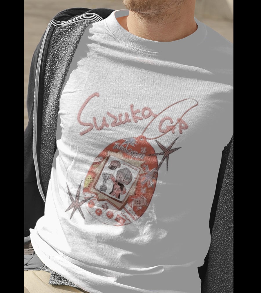 Suzuka GP Tamagotchi Virtual Pet Racing Device T-Shirt