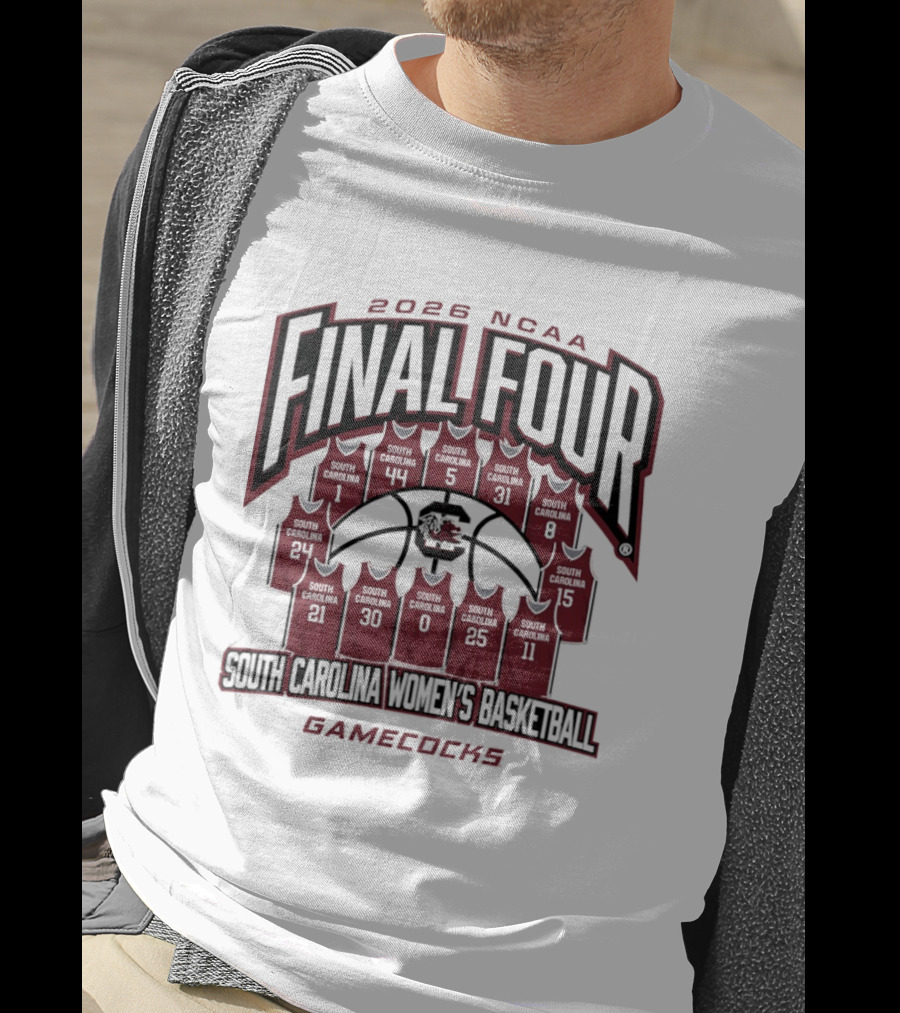 2026 NCAA Final Four South Carolina Gamecocks Women's Basketball T-Shirt
