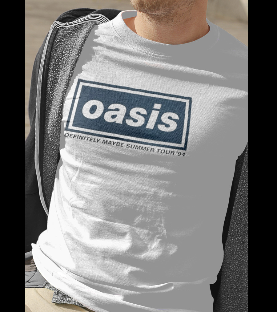 Oasis Definitely Maybe Summer Tour 1994 Vintage Band Memorabilia T-Shirt
