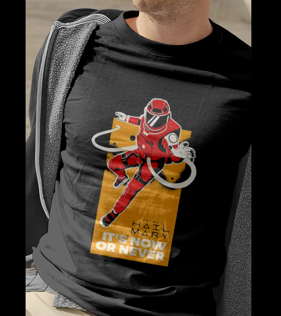 Project Hail Mary It's Now Or Never Astronaut T-Shirt