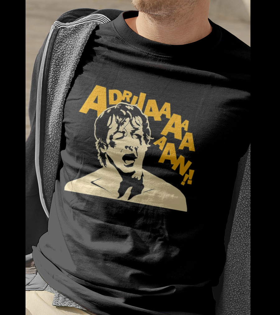 Rocky Balboa Adrian Yelling Iconic Movie Scene T-Shirt