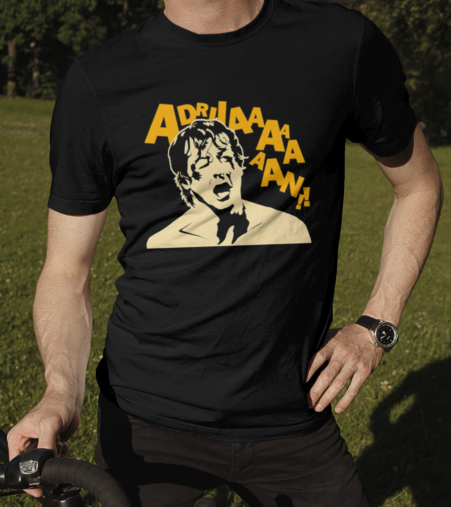 Rocky Balboa Adrian Yelling Iconic Movie Scene T-Shirt