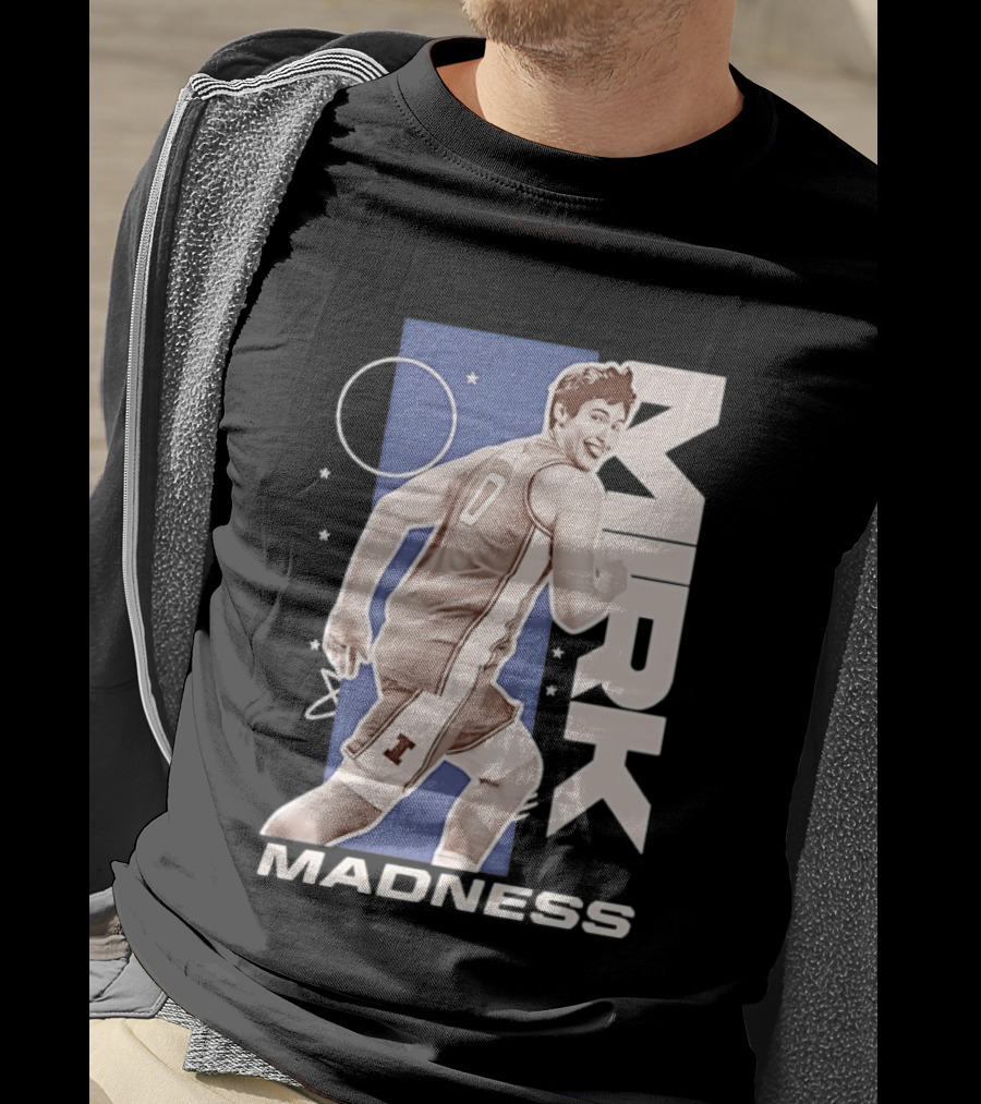 Mirk Madness Illinois Fighting Illini Basketball David Mirkovic T-Shirt